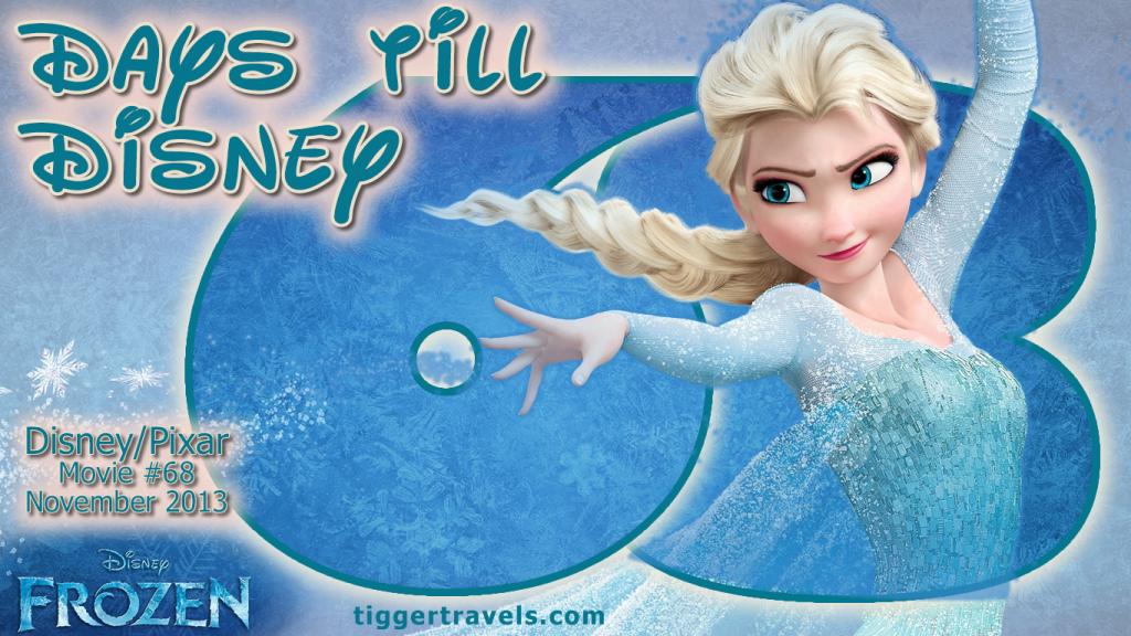 #TTDAVCDN Days till Disney: 68 days Frozen Movie # 68 - November 2013