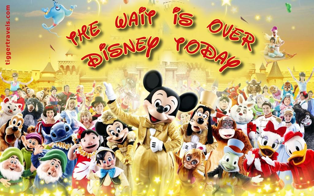 #TTDAVCDN Days till Disney: 0 days! The wait is over! Disney TODAY!