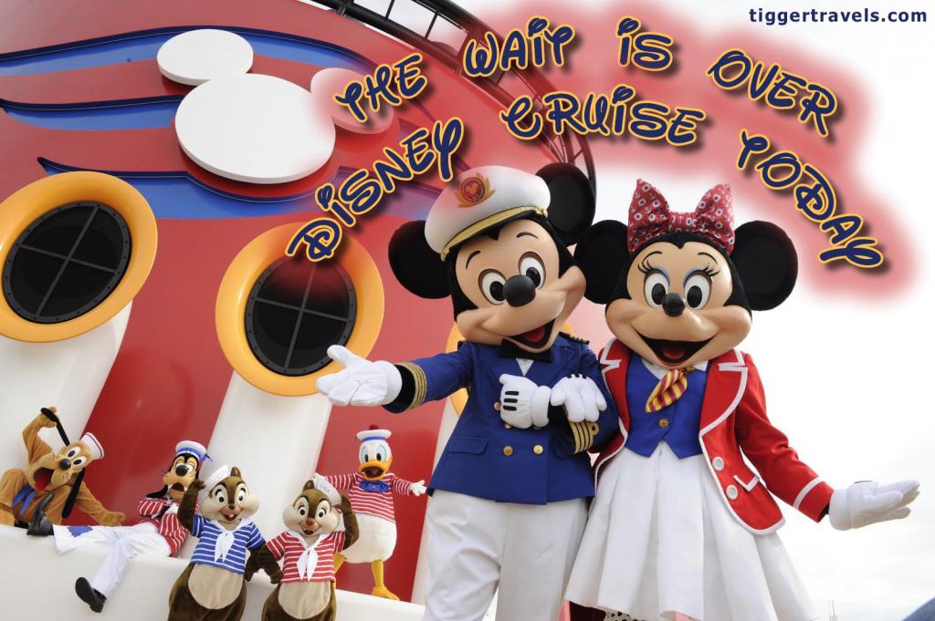 #TTDAVCDN Days till Disney: 0 days! The wait is over! Disney Cruise TODAY! 