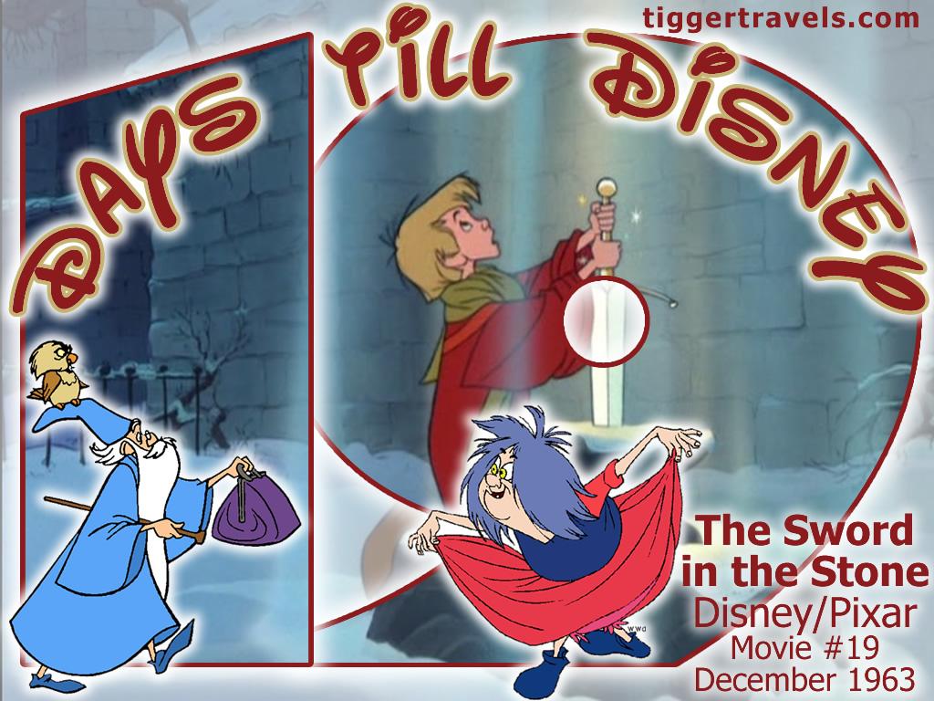 #TTDAVCDN Days till Disney: 19 days The Sword and the Stone Movie # 19 - December 1963