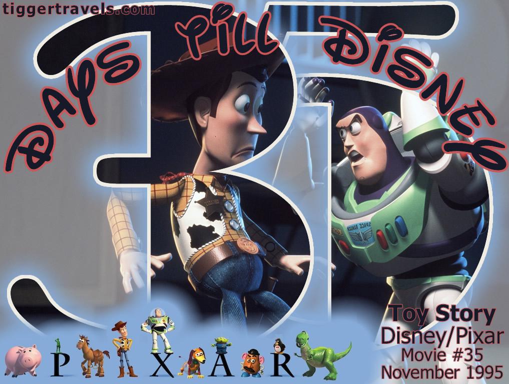 #TTDAVCDN Days till Disney: 35 days Toy Story Movie # 35 - November 1995