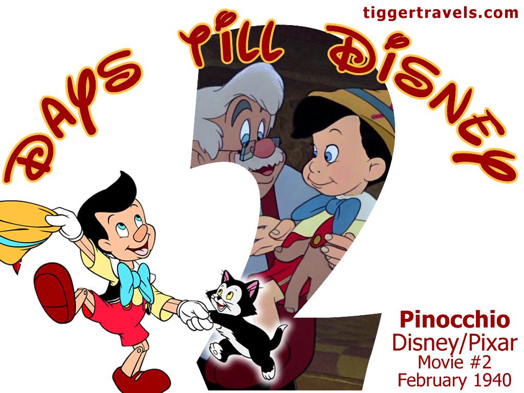 #TTDAVCDN Days till Disney: 2 days Pinocchio Movie # 2 - February 1940
