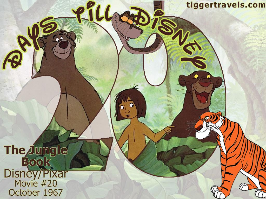 #TTDAVCDN Days till Disney: 20 days The Jungle Book Movie # 20 - October 1967