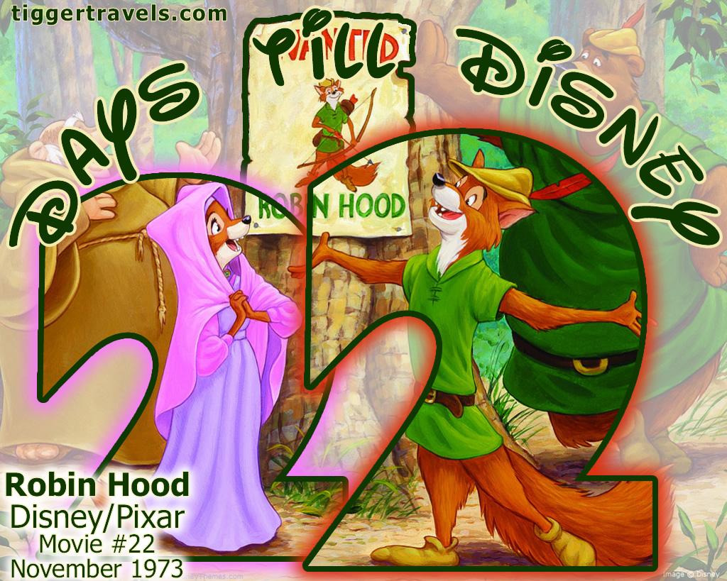 #TTDAVCDN Days till Disney: 22 days Robin Hood Movie # 22 - November 1973