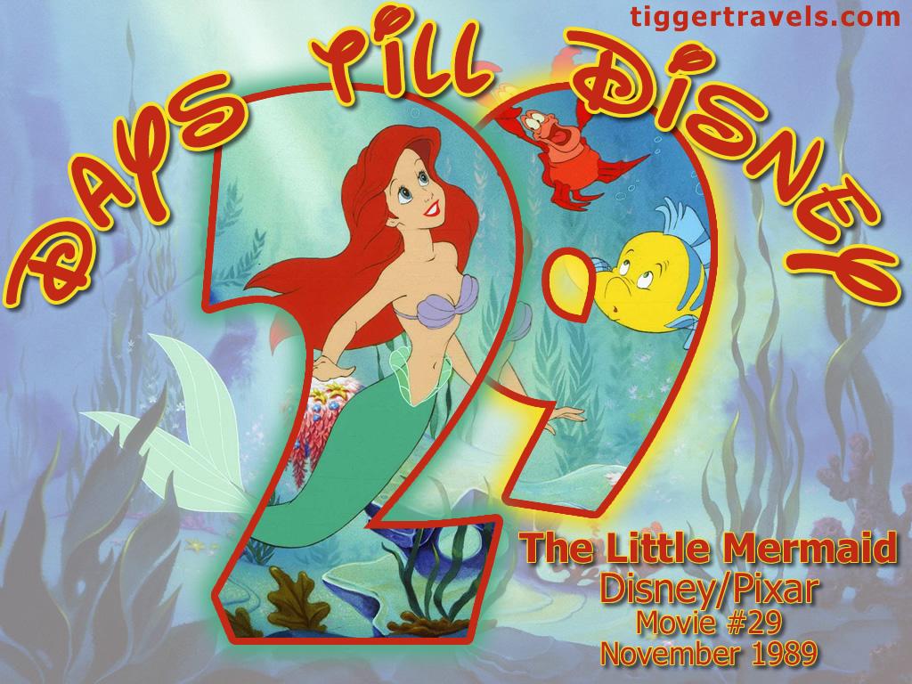 #TTDAVCDN Days till Disney: 29 days The Little Mermaid Movie # 29 - November 1989