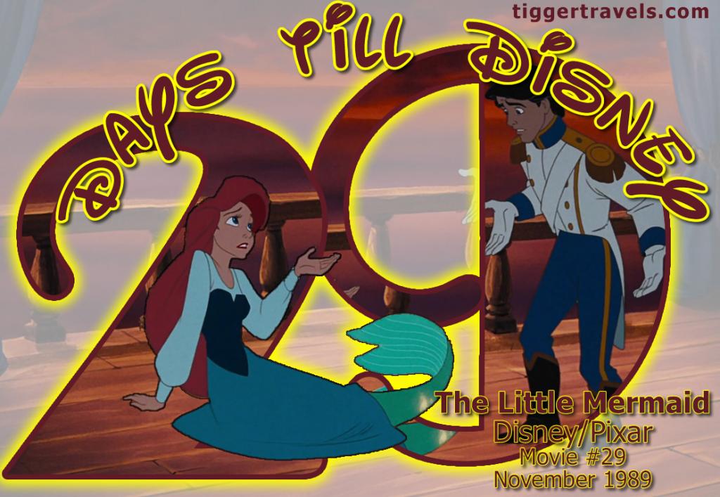 #TTDAVCDN Days till Disney: 29 days The Little Mermaid Movie # 29 - November 1989