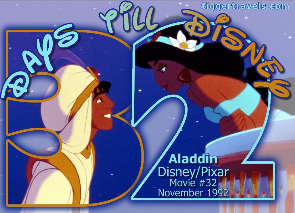 #TTDAVCDN Days till Disney: 32 days Aladdin Movie # 32 - November 1992