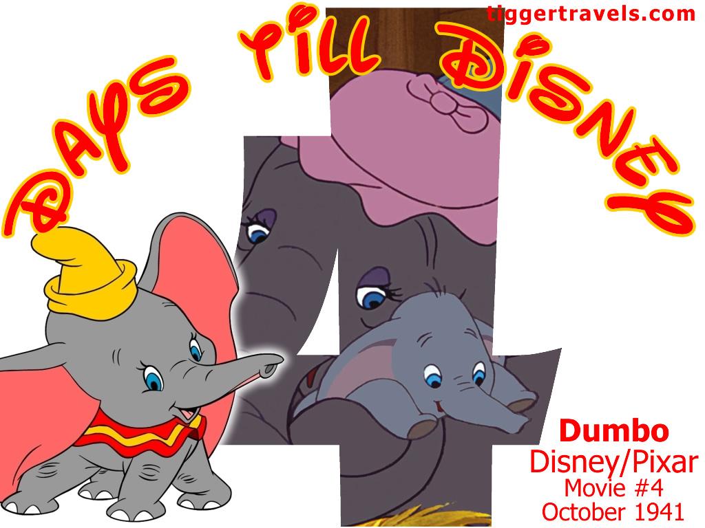 #TTDAVCDN Days till Disney: 4 days Dumbo Movie # 4 - October 1941