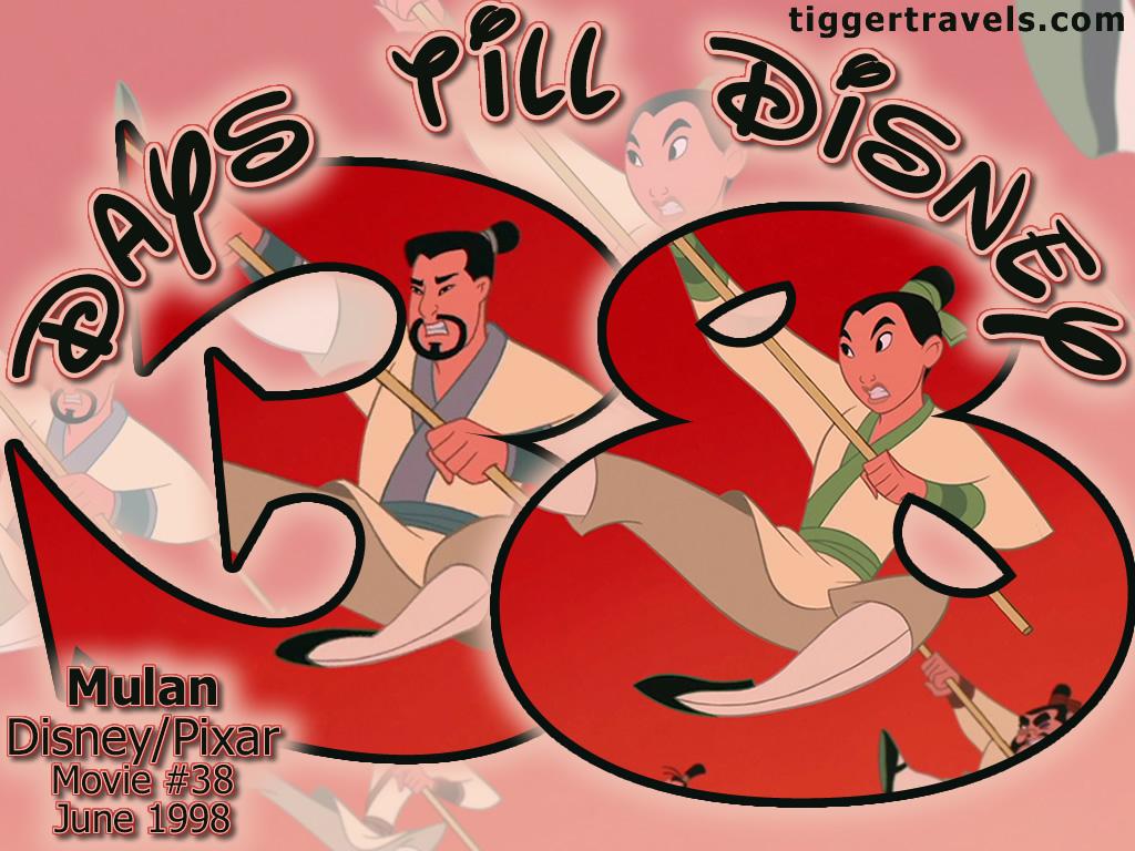 #TTDAVCDN Days till Disney: 38 days Mulan Movie # 38 - June 1998