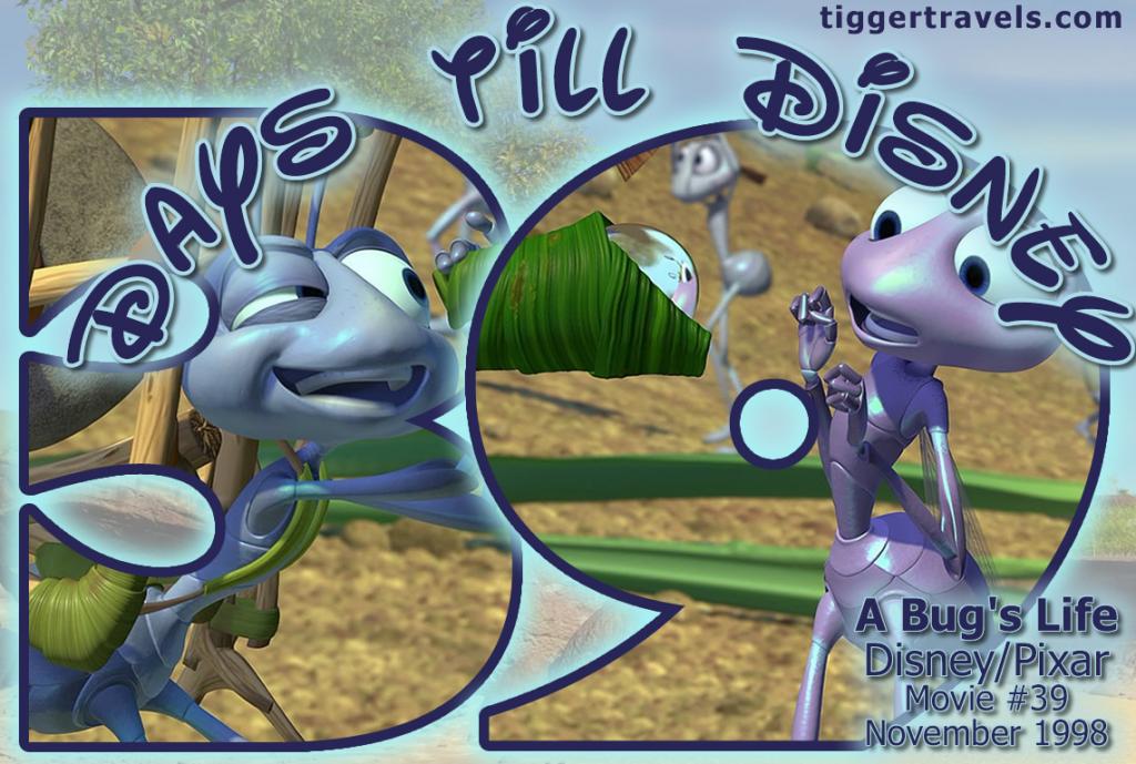 #TTDAVCDN Days till Disney: 39 days A Bug's Life Movie # 39 - November 1998