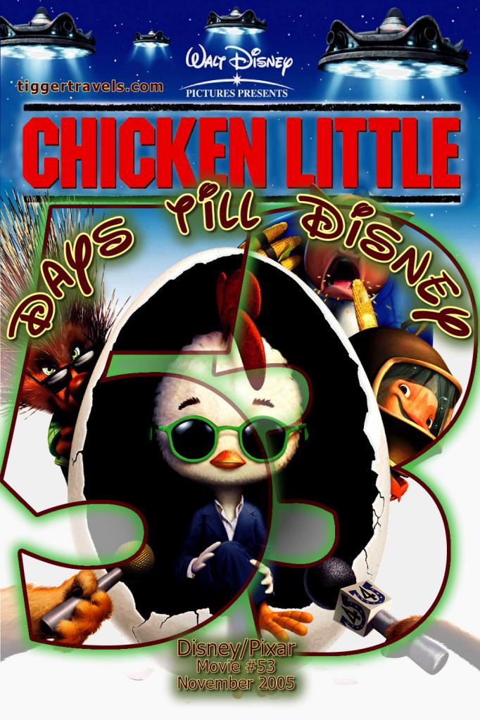 #TTDAVCDN Days till Disney: 53 days Chicken Little Movie # 53 - November 2005