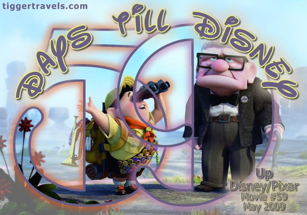 #TTDAVCDN Days till Disney: 59 days Up Movie # 59 - May 2009