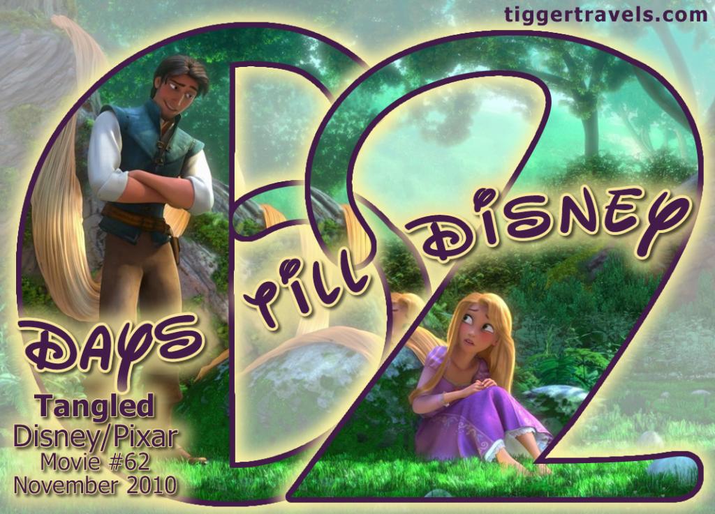 #TTDAVCDN Days till Disney: 62 days Tangled Movie # 62 - November 2010