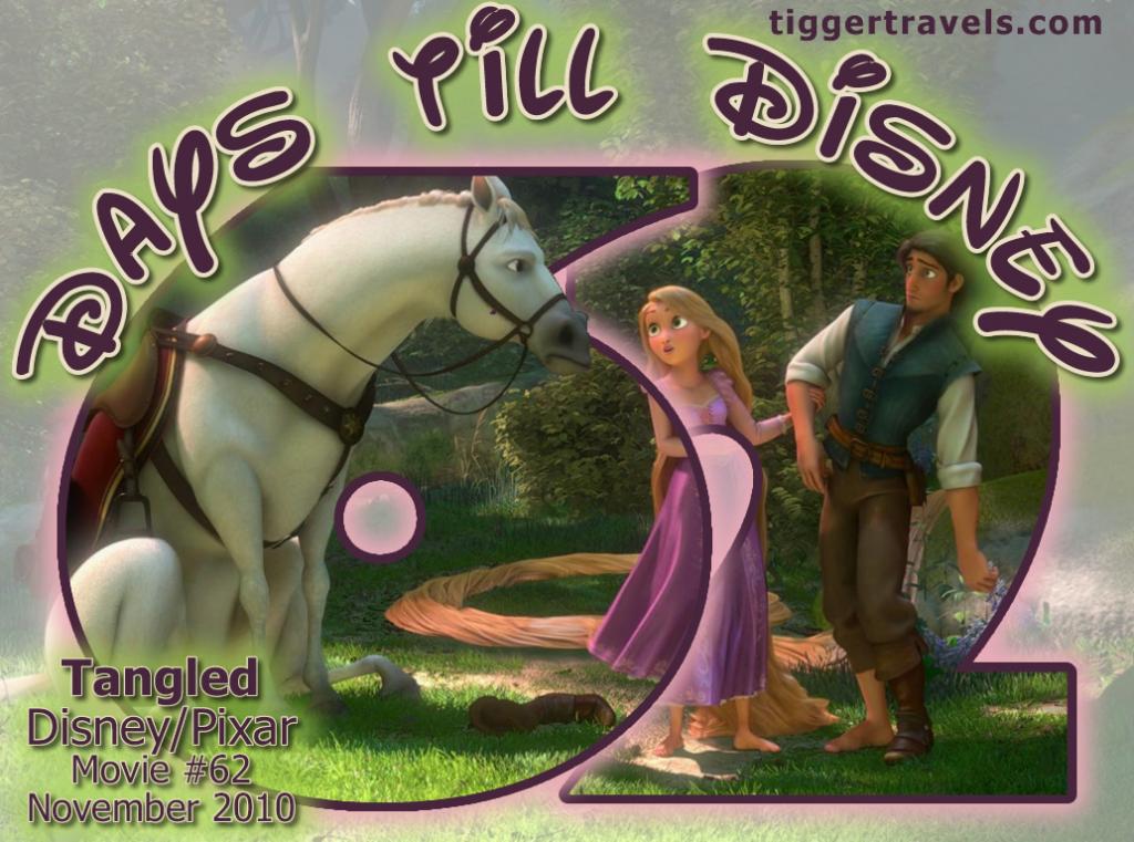 #TTDAVCDN Days till Disney: 62 days Tangled Movie # 62 - November 2010