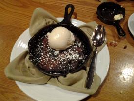 Chocolate Cobbler Chocolate Cobbler - Dobyns Dining Room, The Keeter Center - College of the Ozarks, Hollister, Missouri