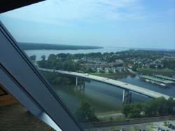 Click to enlarge image View of Mud Island from The Lookout - Bass Pro Shops at The Pyramid - Memphis, Tennessee MUST SEE!!