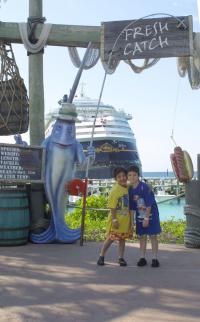 Click to enlarge image  - Walt Disney Cruise Vacation - Castaway Cay - Success at last