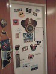 Click to enlarge image  - Disney Cruise Stateroom Cabin Door Decorations - 