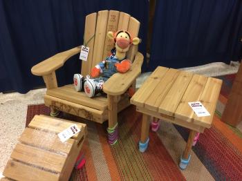Click to enlarge image - Note-Able Workshop - Building some fo the highest quality Adirondack Furniture!