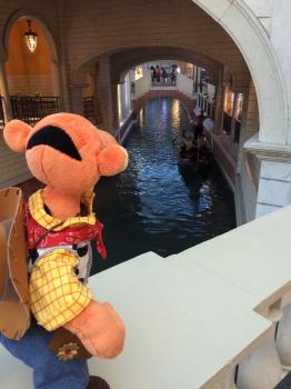 Click to enlarge image  - The Venetian Las Vegas. - Tigger loves taking a stroll along the canals after a great lunch at Yardbird Southern Table & Bar!