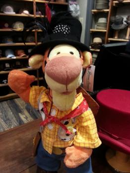 Click to enlarge image Click here to see more about Tigger`s visit to Chapel Hats - The Venetian Las Vegas. - Tigger loves taking a stroll along the canals after a great lunch at Yardbird Southern Table & Bar!