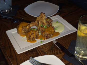 Click to enlarge image CHICKEN LOLLIPOPS  GORGONZOLA AÏOLI, TEXAS BEURRE BLANC - House of Blues Foundation Room Mandalay Bay Resort, Las Vegas, Nevada - 