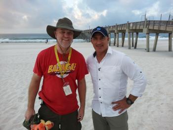 Click to enlarge image  - Jim Cantore celebrates 30 Years at The Weather Channel - July 14, 2016