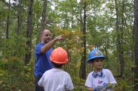 Click to enlarge image  - Arkansas Cabin Ground Breaking - The first days of REAL work - Part 1 of 3