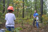 Click to enlarge image  - Arkansas Cabin Ground Breaking - The first days of REAL work - Part 1 of 3