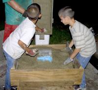 Click to enlarge image - THE BIG ONE!! - The center footing