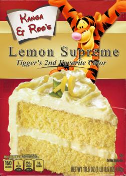 Kanga Roos Lemon Supreme Cake Mix