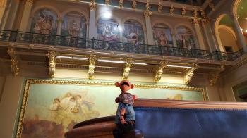 Click to enlarge image The Mosaics - Iowa State Capitol building and the Largest Gold Dome of ALL US State Capitols - Everyone should visit this beautiful five-domed building worthy of housing the Governor of Iowa in Des Moines