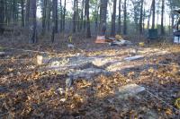 Click to enlarge image - Putting in the Footings and Foundations - 2 days of VERY HARD WORK!!