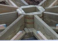 Click to enlarge image - The floor is framed and decked!! -