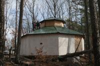Click to enlarge image - Okay, now the roof is really up -