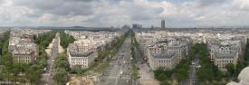  - The Arc De Triumph - Climbing 234 steps... a long walk