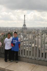  - The Arc De Triumph - Climbing 234 steps... a long walk