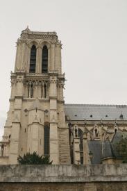 Click to enlarge image  - Notre Dame, Paris from the river Seine - 