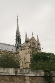 Click to enlarge image  - Notre Dame, Paris from the river Seine - 