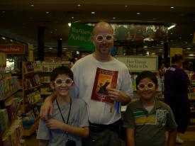 Click to enlarge image - Harry Potter and the Deathly Hallows - Barnes and Noble; Harry Potter NEW Release party July 20 and 21, 2007
