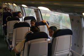  - Getting to Chantilly by Train - A pleasant 40 minute ride across the landscape of France