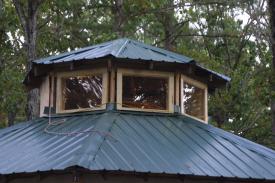 Click to enlarge image  - Progress on the Cabin in Arkansas - 