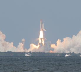 Click to enlarge image  - Space Shuttle Launch - STS-124 ,  May 31, 20085:02 p.m. EDT