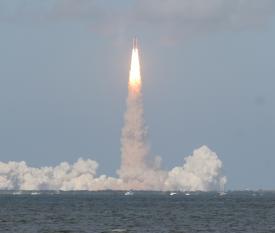 Click to enlarge image  - Space Shuttle Launch - STS-124 ,  May 31, 20085:02 p.m. EDT