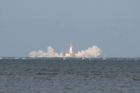 Click to enlarge image  - Space Shuttle Launch - STS-124 ,  May 31, 20085:02 p.m. EDT