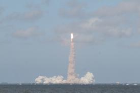 Click to enlarge image  - Space Shuttle Launch - STS-124 ,  May 31, 20085:02 p.m. EDT