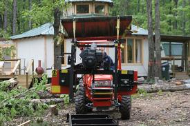 Click to enlarge image  - The Timberking Log Mill - 4-15-08