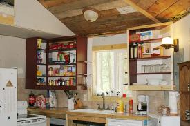 Click to enlarge image - Arkansas Home - New Cabinet Shelves -