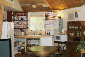 Click to enlarge image - Arkansas Home - New Cabinet Shelves -