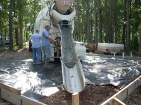 Click to enlarge image  - Arkansas Home - Slab for Garage - 